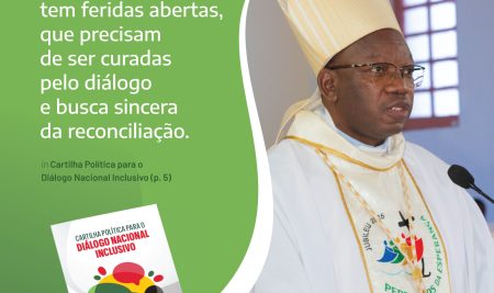 Diálogo Nacional Inclusivo: Busca Sincera da Reconciliação – Defende Dom António Juliasse